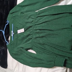 BB Dakota green mini dress